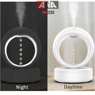 دستگاه بخور و رطوبت ساز سرد و چراغ خواب مدل Anti Gravity humidifier