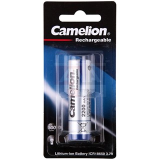 باتري ليتيومي شارژي Camelion ICR18650 2200mAh 