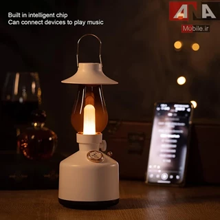 چراغ خواب روميزي اسپيکردار مدل Music Lamp LA0906 