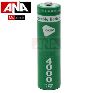 باتري ليتيومي شارژي OKGO 18650 1200mAh