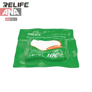 دستمال گردگير نانو ريلايف بسته 100 عددي مدل relife rl-045A