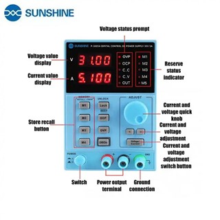 منبع تغذيه سانشاين مدل Sunshine P-3005A