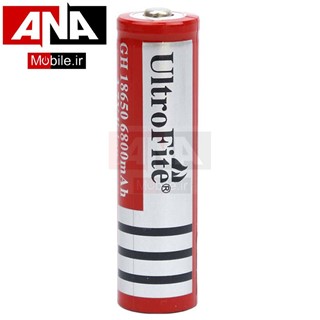 باتري ليتيومي شارژي UltroFite GH18650 6800mAh