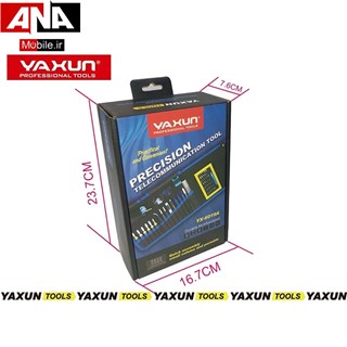 مجموعه 63عددي پيچ گوشتي ياکسون مدل YAXUN YX-6019B