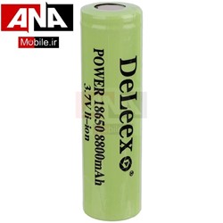 باتري ليتيومي شارژي DeLeex 1860 8800mah