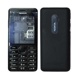قاب ساده نوکيا Nokia 206 رنگ مشکي