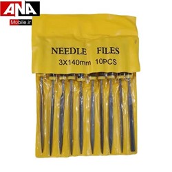 سوهان ريز ست 10عددي مخصوص تعميرات موبايل مدل NEEDLE